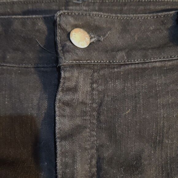 Riders By Lee Womens Jeans Black Size 18M Cotton Blend Zip Button Stretch - Picture 10 of 12